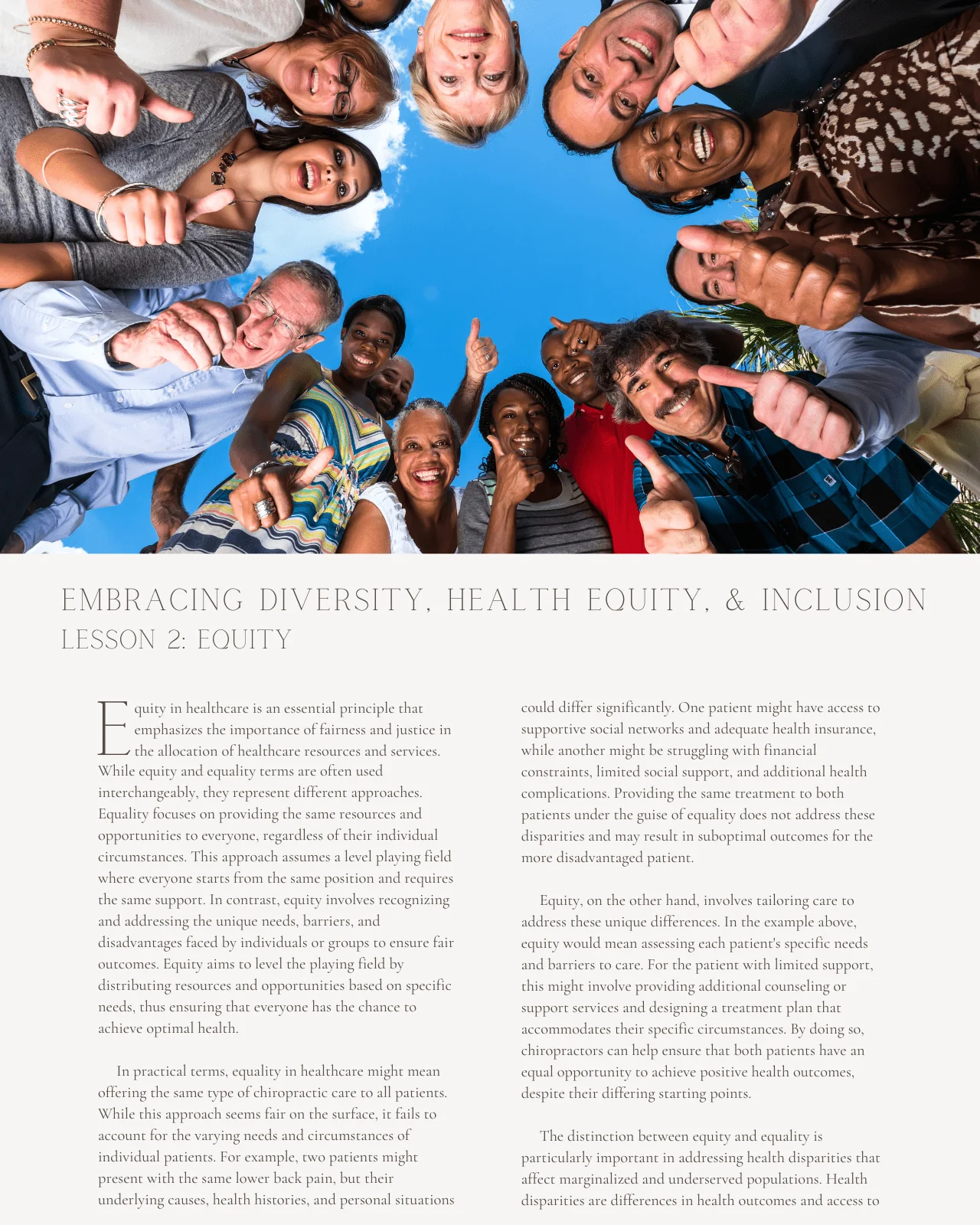 2025 and Thriving: Embracing Diversity, Health Equity and Inclusion - Chiropractic Continuing Education, Ethics, Cultural Competency, 2 Hours - Image 4