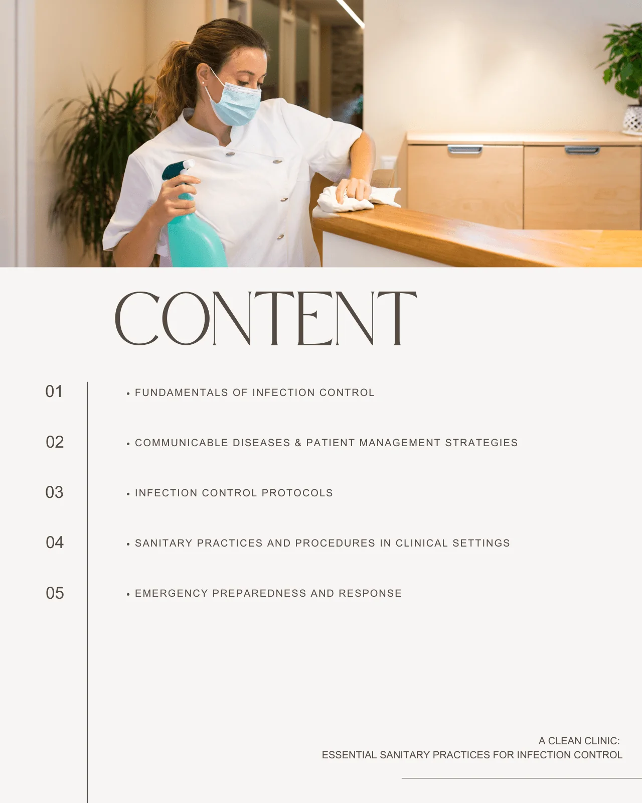 A Clean Clinic: Essential Sanitary Practices for Infection Control - Chiropractic Continuing Education, Sanitary Procedures, Safety, 4 Hours - Image 3