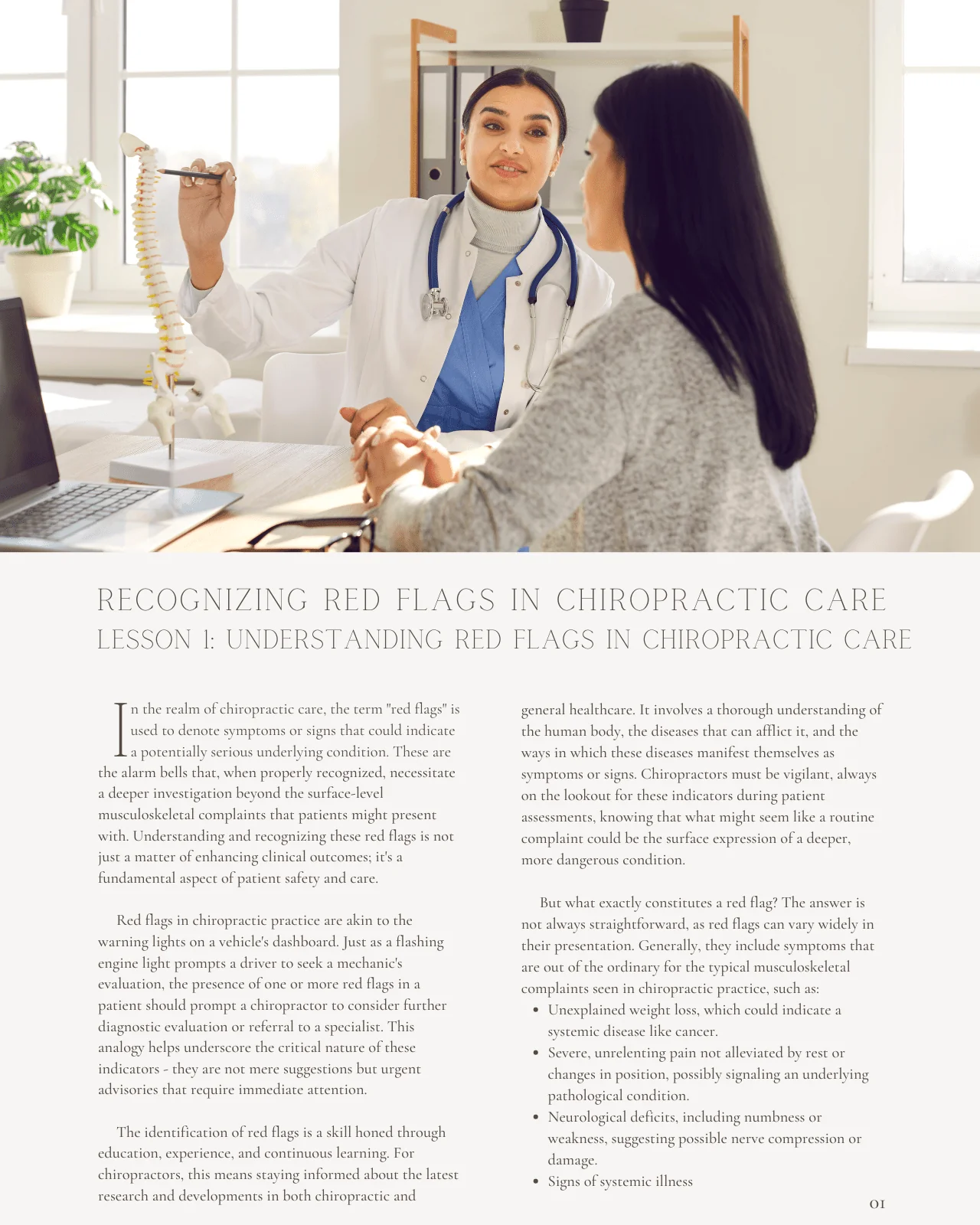 Beyond the Adjustment: Recognizing Red Flags in Chiropractic Practice - Chiropractic Continuing Education, Ethics, Risk Management, Documentation, 2 Hours - Image 3