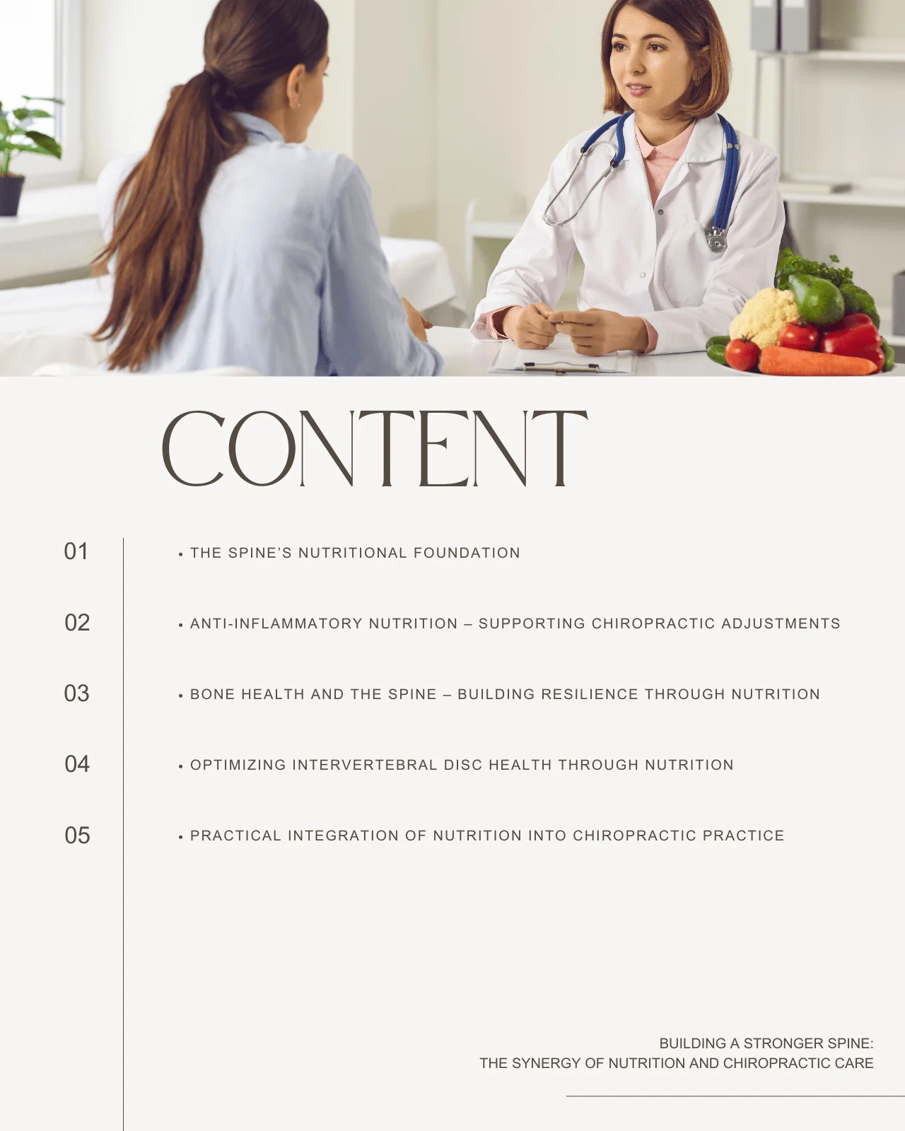 Building a Stronger Spine: The Synergy of Nutrition and Chiropractic Care - Chiropractic Continuing Education, Nutrition, 4 Hours - Image 3