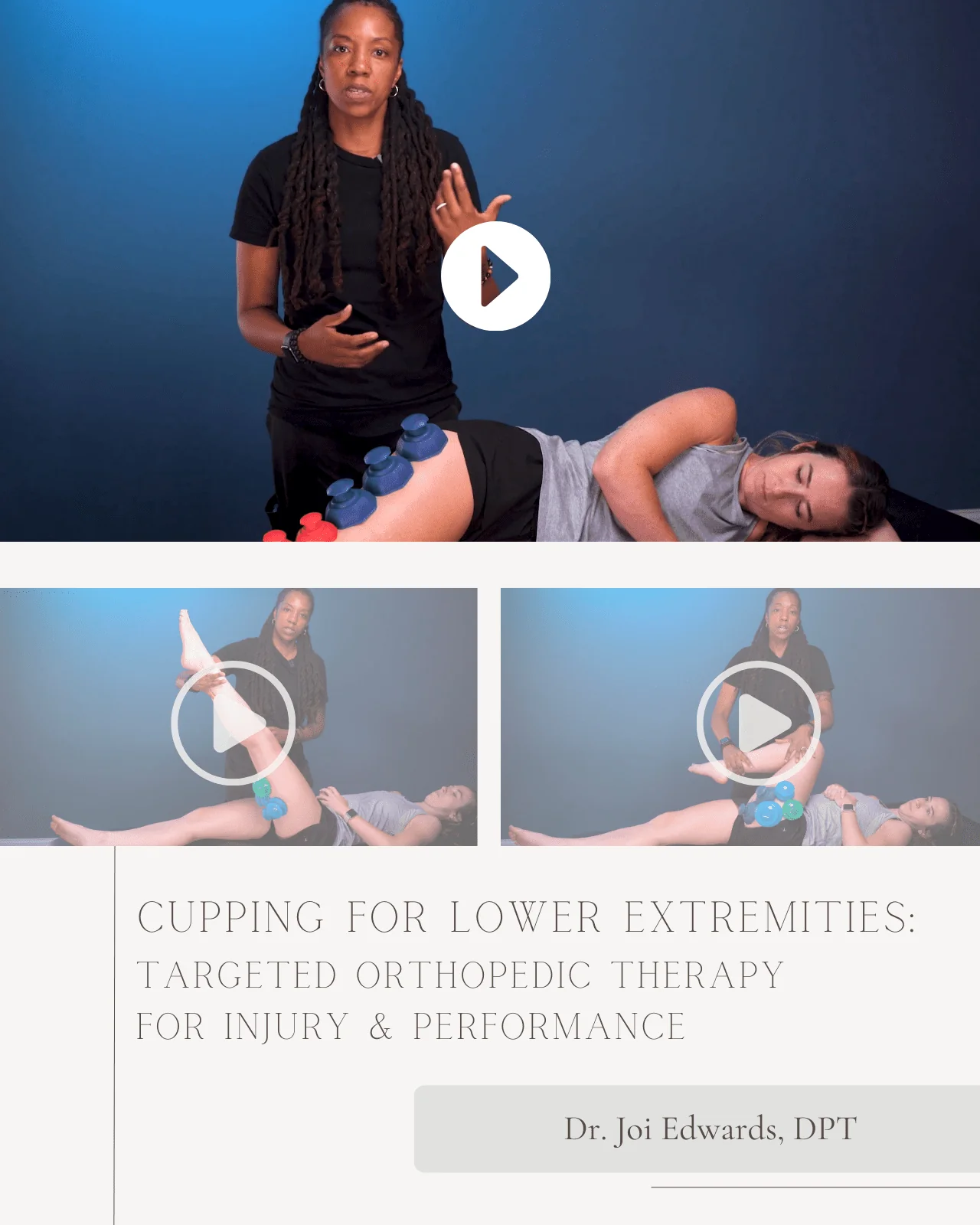 Cupping for Lower Extremities: Targeted Orthopedic Therapy for Injury & Performance - Chiropractic Continuing Education, Adjunctive/Modalities, 7 Hours - Image 3
