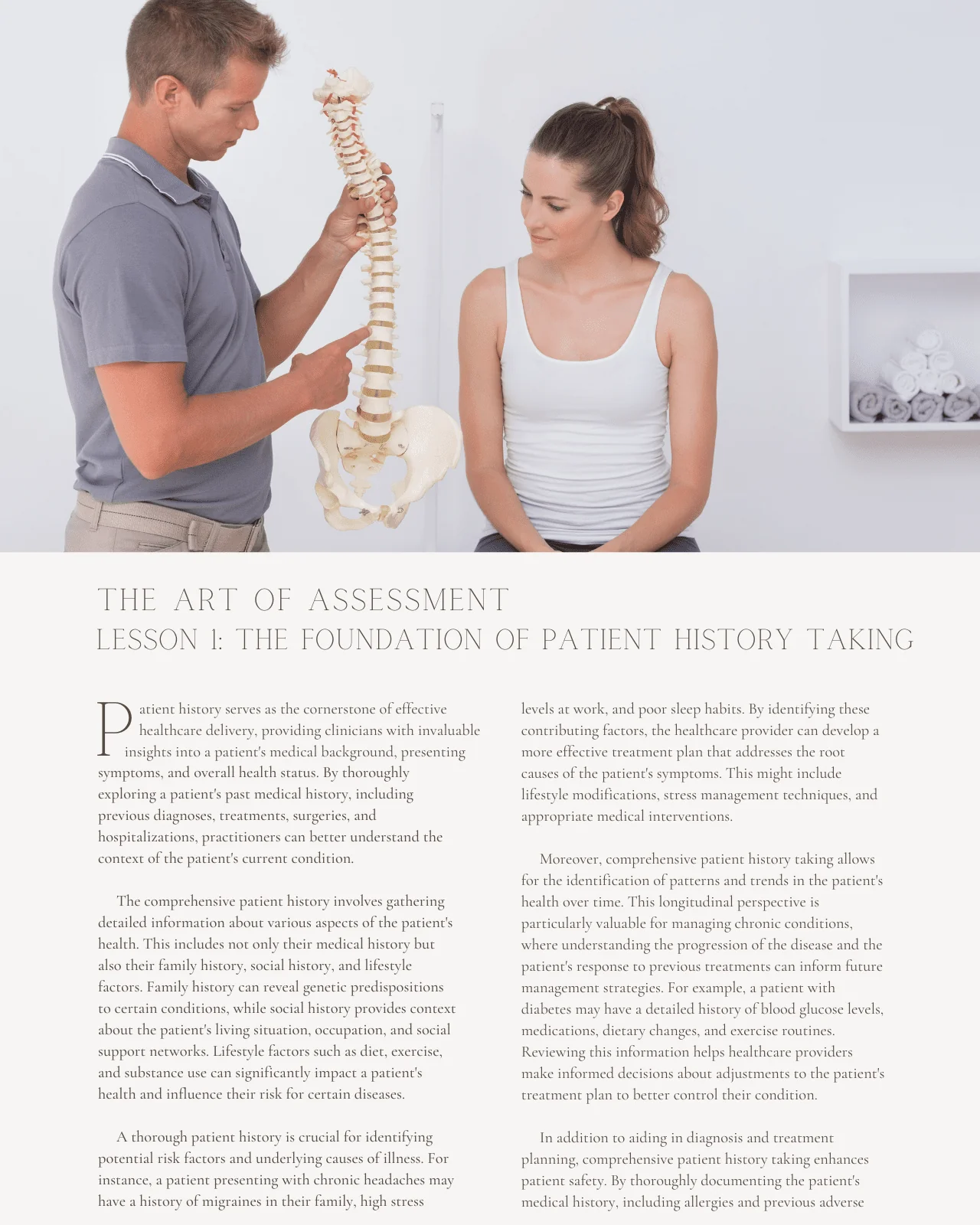The Art of Assessment: A Practical Guide for History Taking and Physical Examination - Chiropractic Continuing Education, Documentation, 4 Hours - Image 4