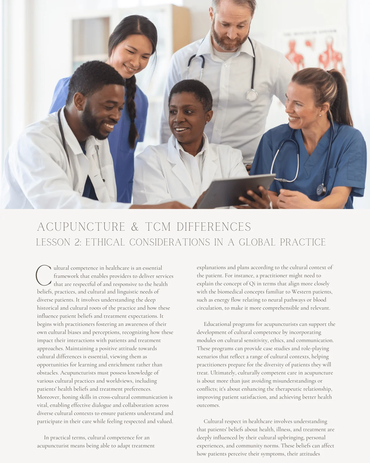 Cultural Competency: Acupuncture and TCM Differences From East to West - Chiropractic Continuing Education, Ethics, Diversity, 2 Hours - Image 4