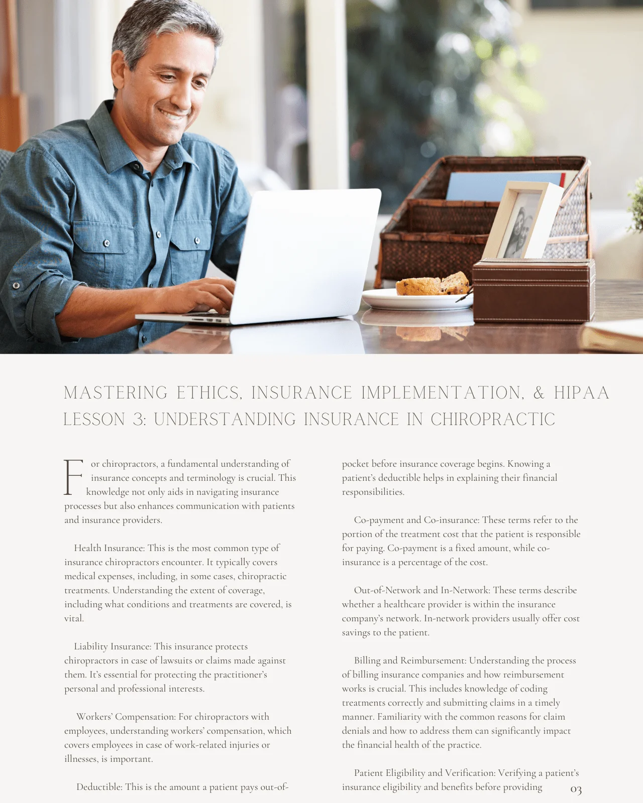 Florida Package 1: Full Recertification - All Required Chiropractic Continuing Education Hours in One Package, 40 Credits - Image 8