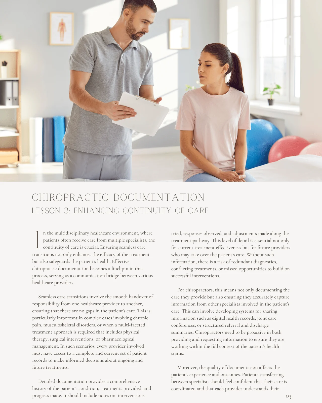 Core Principles of Chiropractic Documentation - Chiropractic Continuing Education, Documentation/Record Keeping, 6 Hours - Image 5