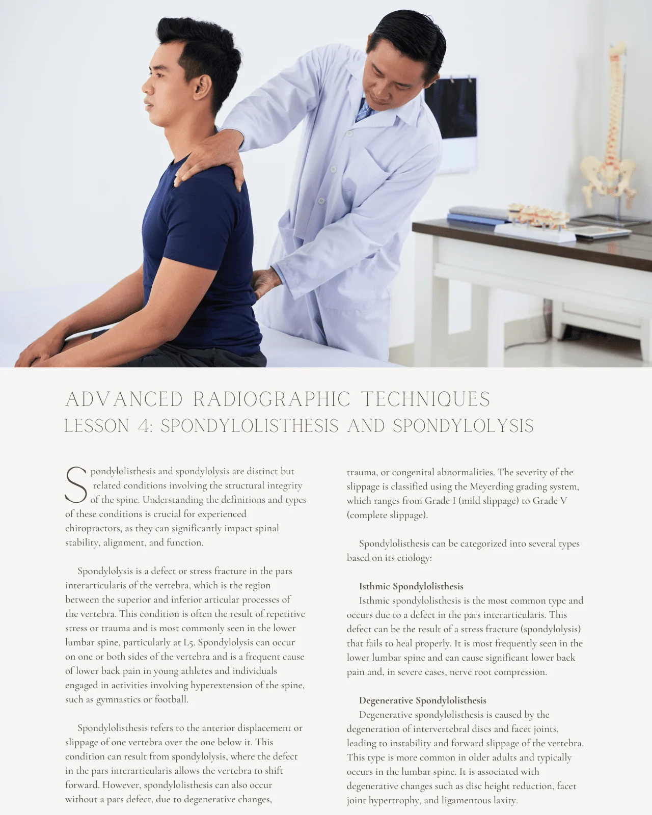Advanced Radiographic Techniques and Interpretation for Spinal Pathologies - Chiropractic Continuing Education, Imaging/Radiology, 4 Hours - Image 5