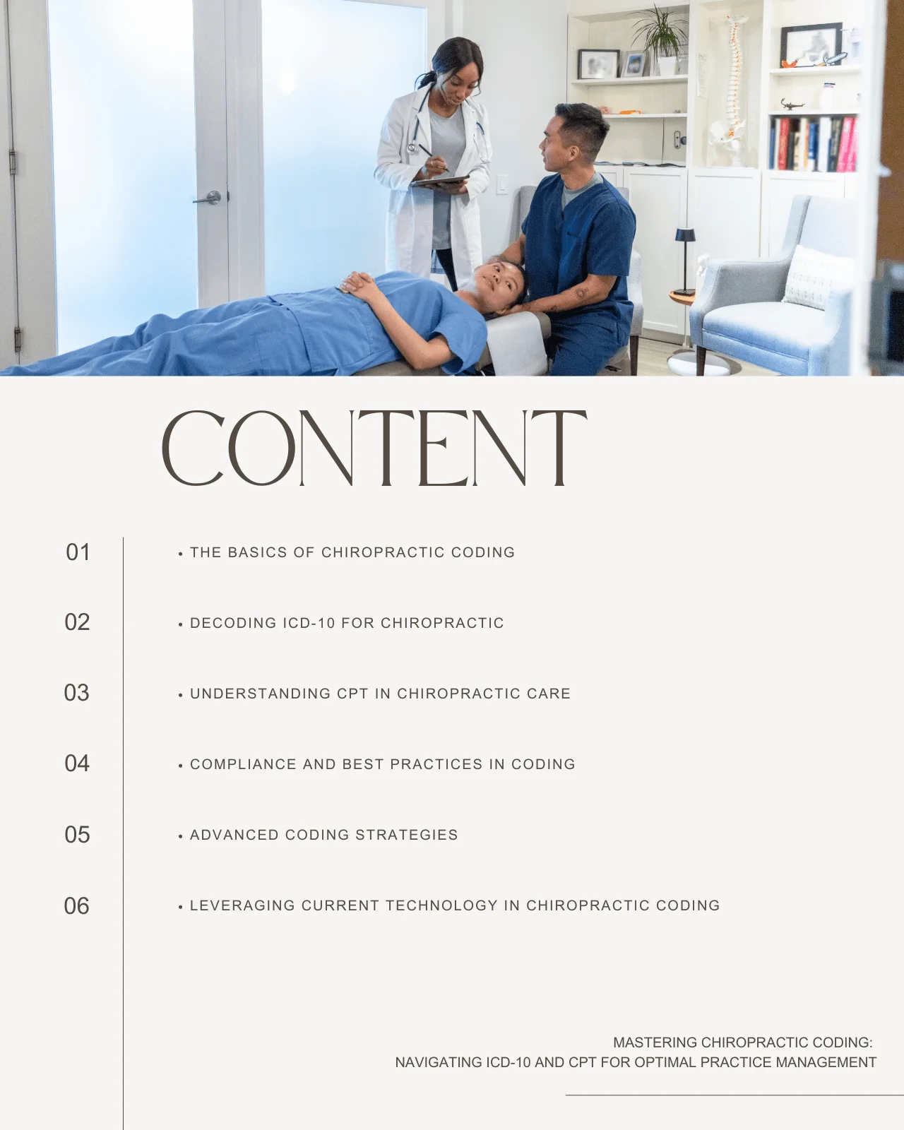 Chiropractic Coding: Navigating ICD-10 and CPT for Optimal Practice Management - Chiropractic Continuing Education, Billing, Documentation/Record Keeping, 6 Hours - Image 3