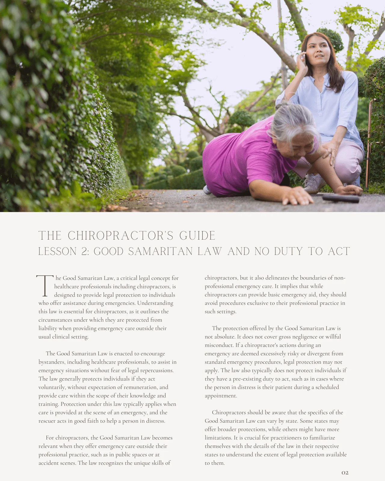 The Chiropractor's Guide to Emergencies and the Good Samaritan Law - Chiropractic Continuing Education, Jurisprudence, 2 Hours - Image 4