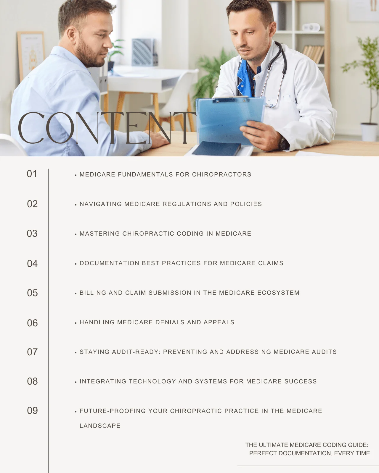 The Ultimate Medicare Coding Guide: Perfect Documentation, Every Time - Chiropractic Continuing Education, Coding, Documentation, 8 Hours - Image 3