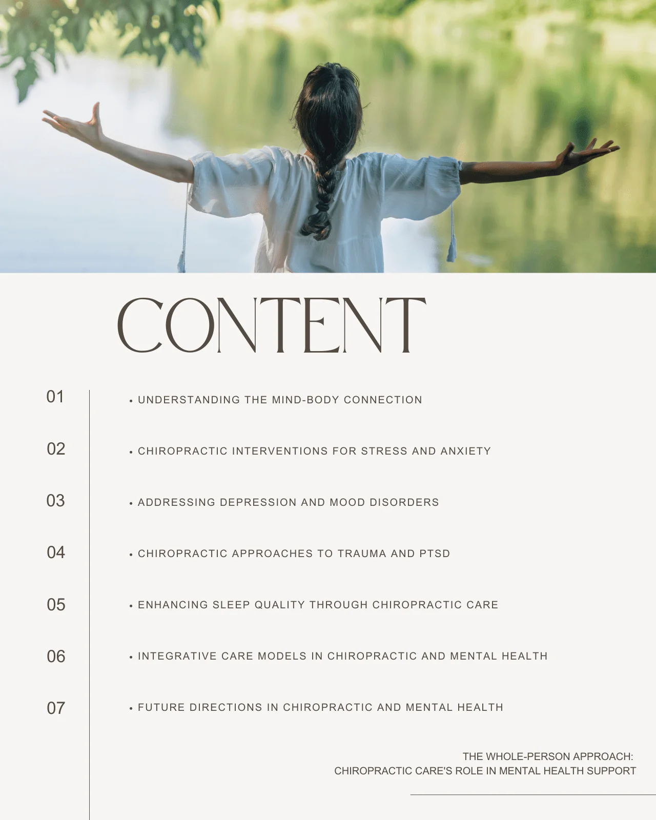 The Whole-Person Approach: Chiropractic Care's Role in Mental Health Support - Chiropractic Continuing Education, General Adjustive Technique, 12 Hours - Image 3
