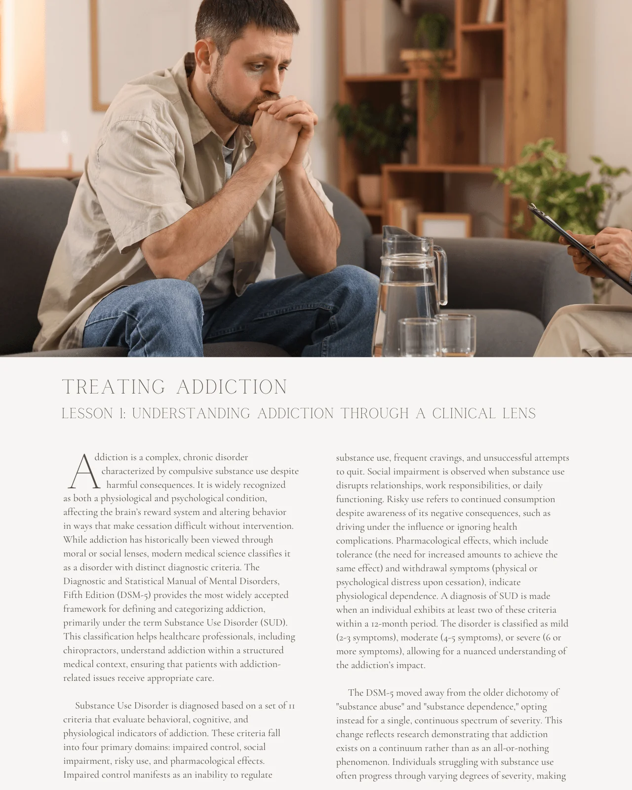 Treating Addiction: Diagnosis, Therapeutic Strategies, and Integrated Management - Chiropractic Continuing Education, General, 6 Hours - Image 4