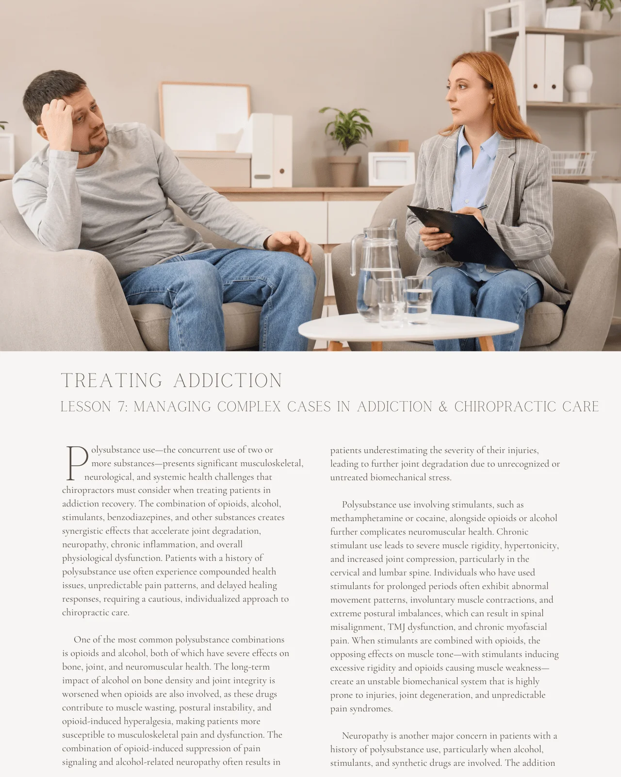 Treating Addiction: Diagnosis, Therapeutic Strategies, and Integrated Management - Chiropractic Continuing Education, General, 6 Hours - Image 5